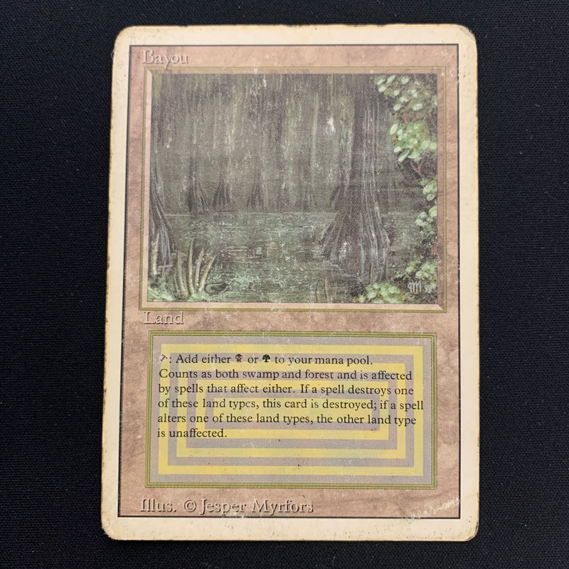 Magic the Gathering Bayou - Revised 