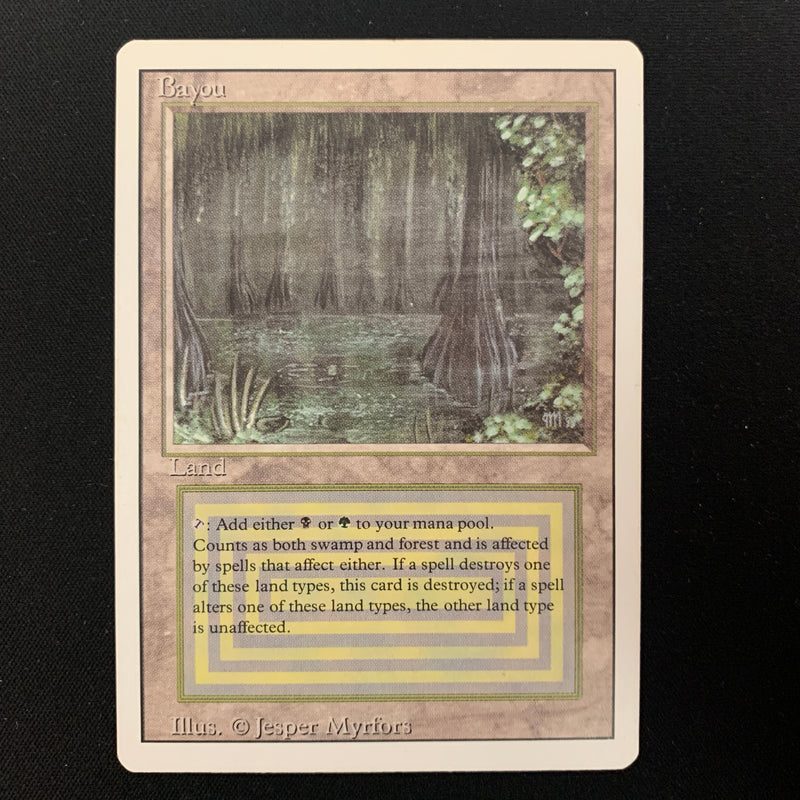 Magic the Gathering Bayou - Revised 