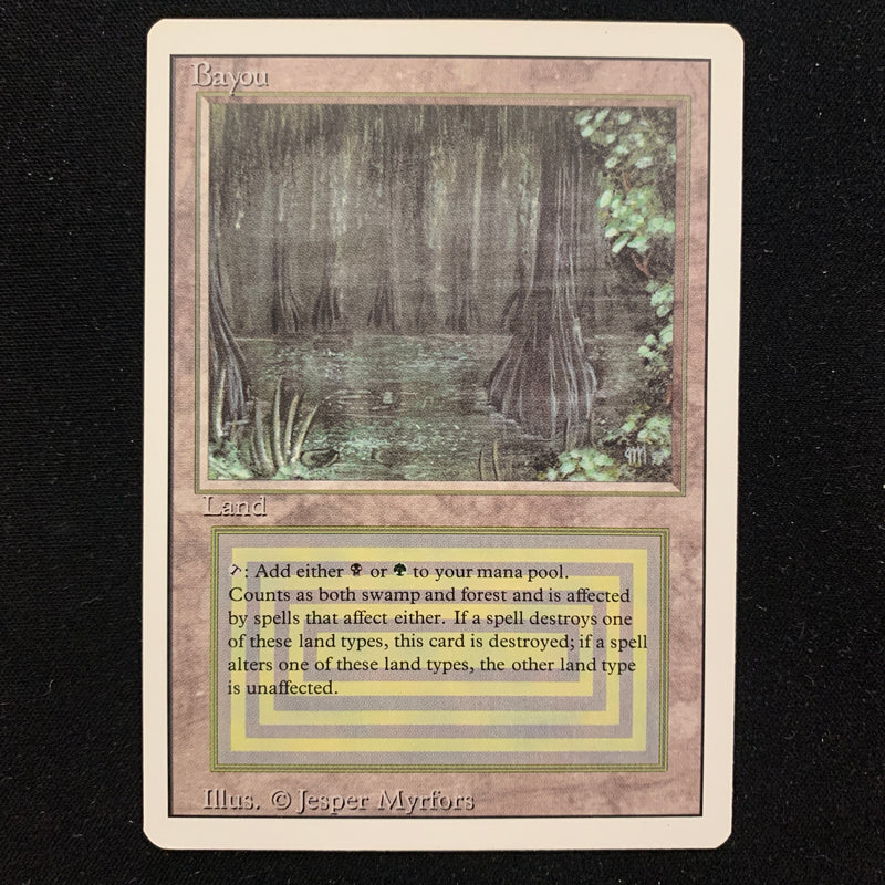 Magic the Gathering Bayou - Revised 