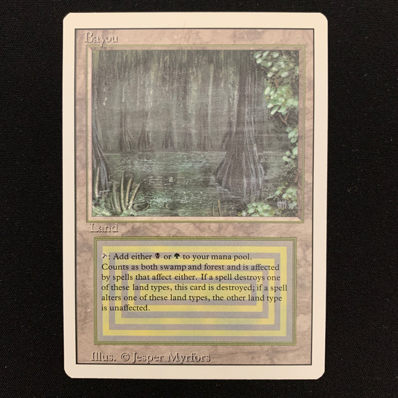 Magic the Gathering Bayou - Revised NM - 23348