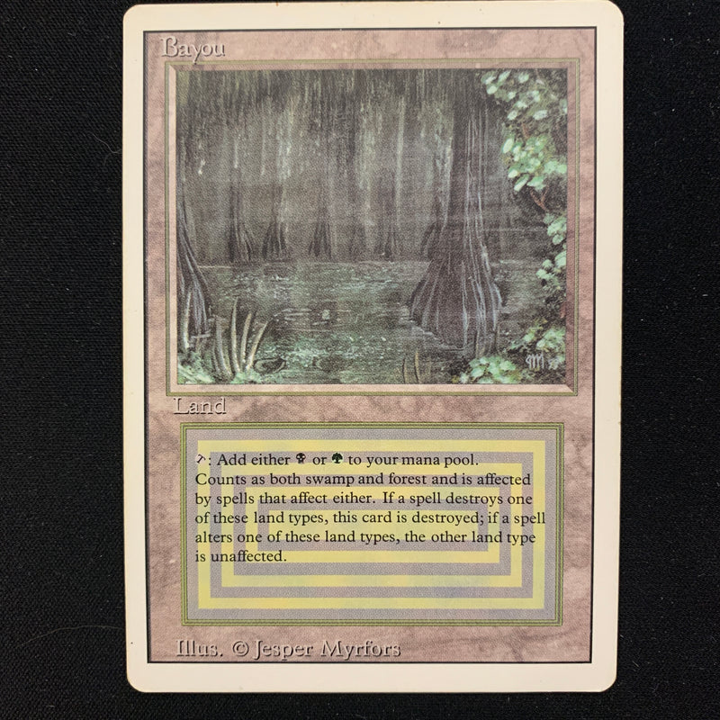 Magic the Gathering Bayou - Revised 