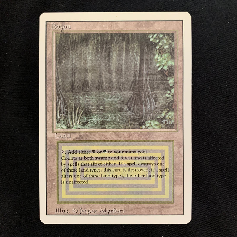 Magic the Gathering Bayou - Revised 