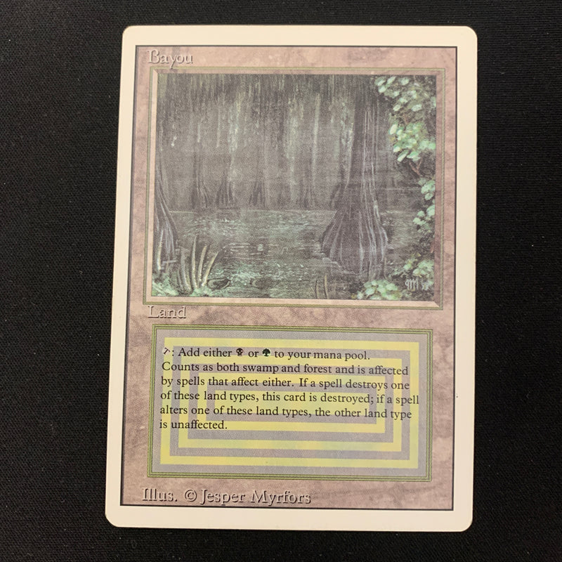 Magic the Gathering Bayou - Revised 