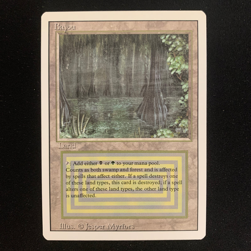 Magic the Gathering Bayou - Revised 