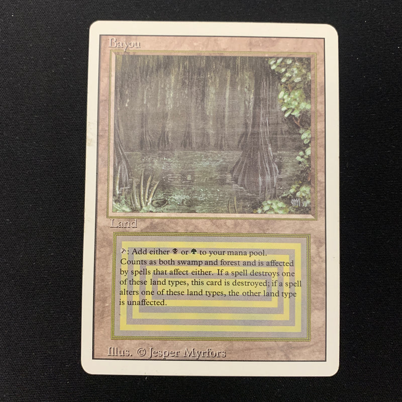 Magic the Gathering Bayou - Revised 