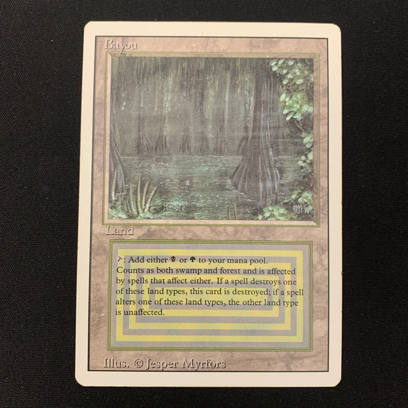 Magic the Gathering Bayou - Revised 