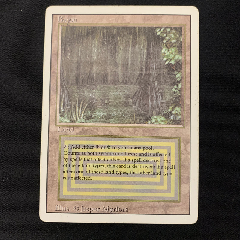 Magic the Gathering Bayou - Revised 