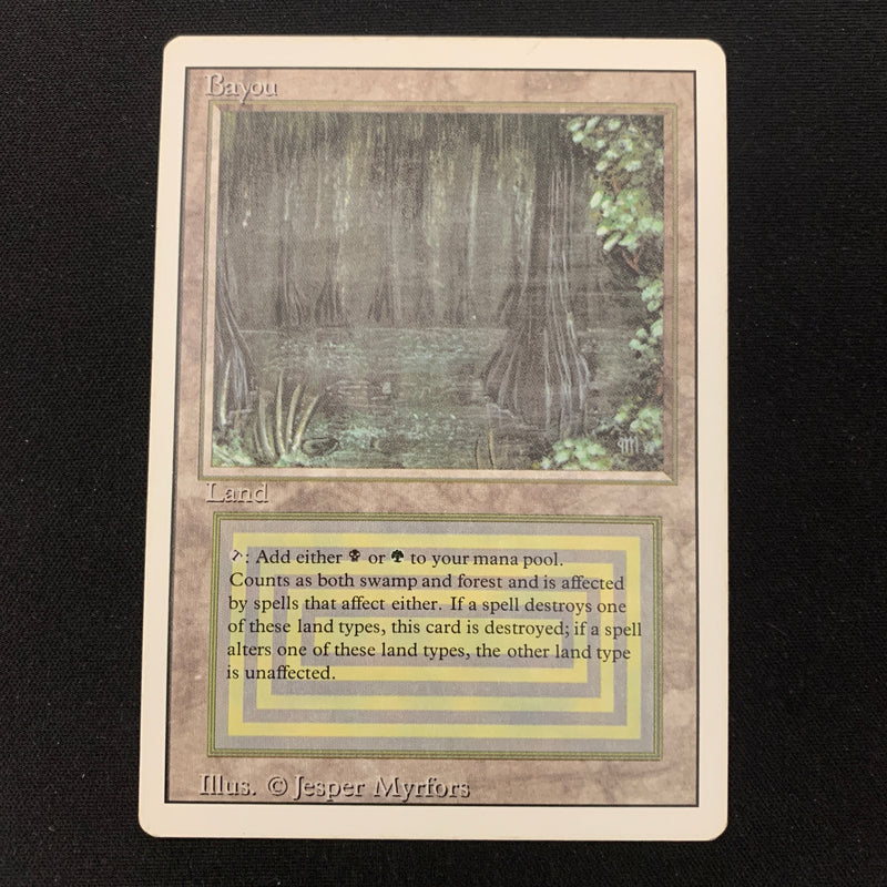 Magic the Gathering Bayou - Revised 