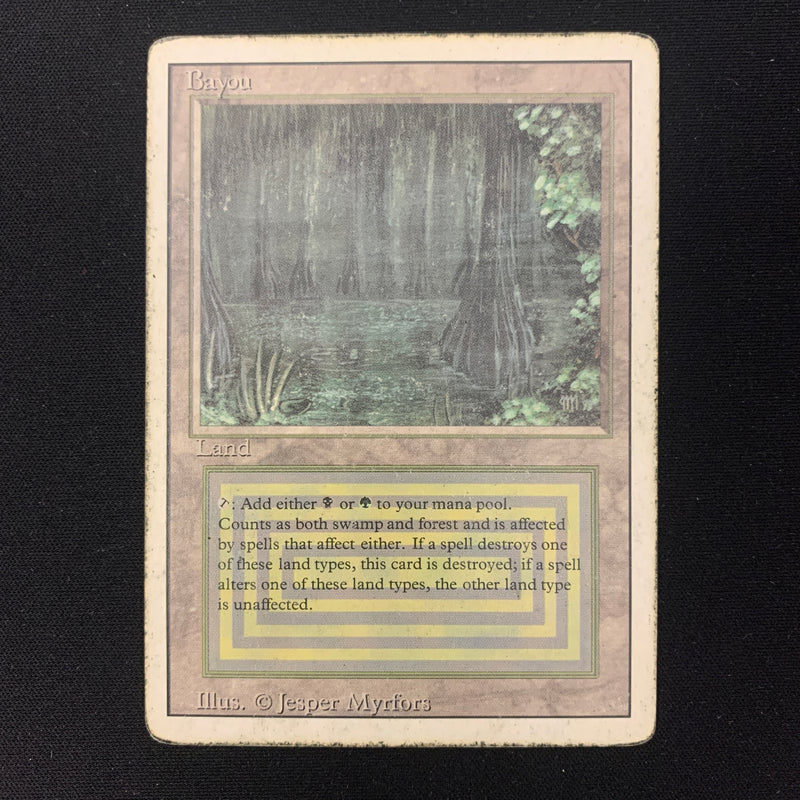 Magic the Gathering Bayou - Revised 