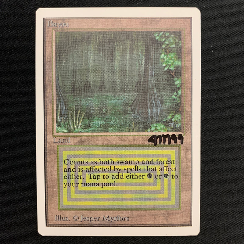 Magic the Gathering Bayou - Unlimited 