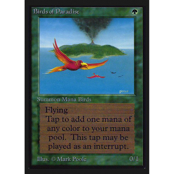 Magic the Gathering Birds of Paradise - Collectors’ Edition NM