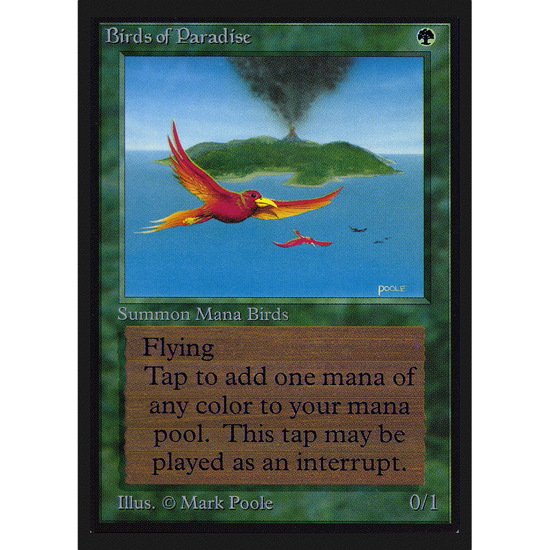 Magic the Gathering Birds of Paradise - Collectors’ Edition NM