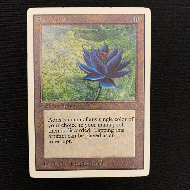 Magic the Gathering Black Lotus - Unlimited PL - INKED - 23271