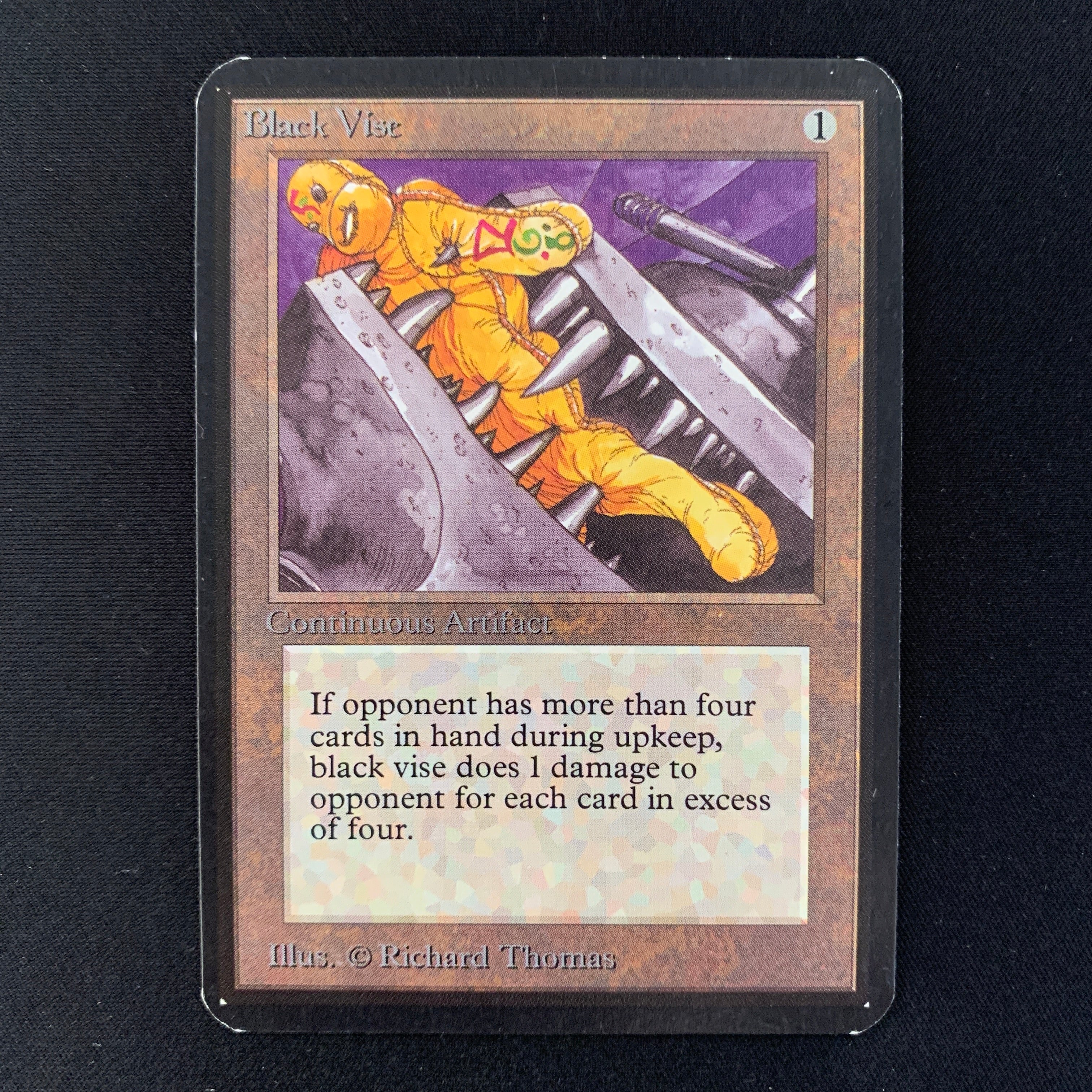 MTG Singles - Black Vise - Alpha - 