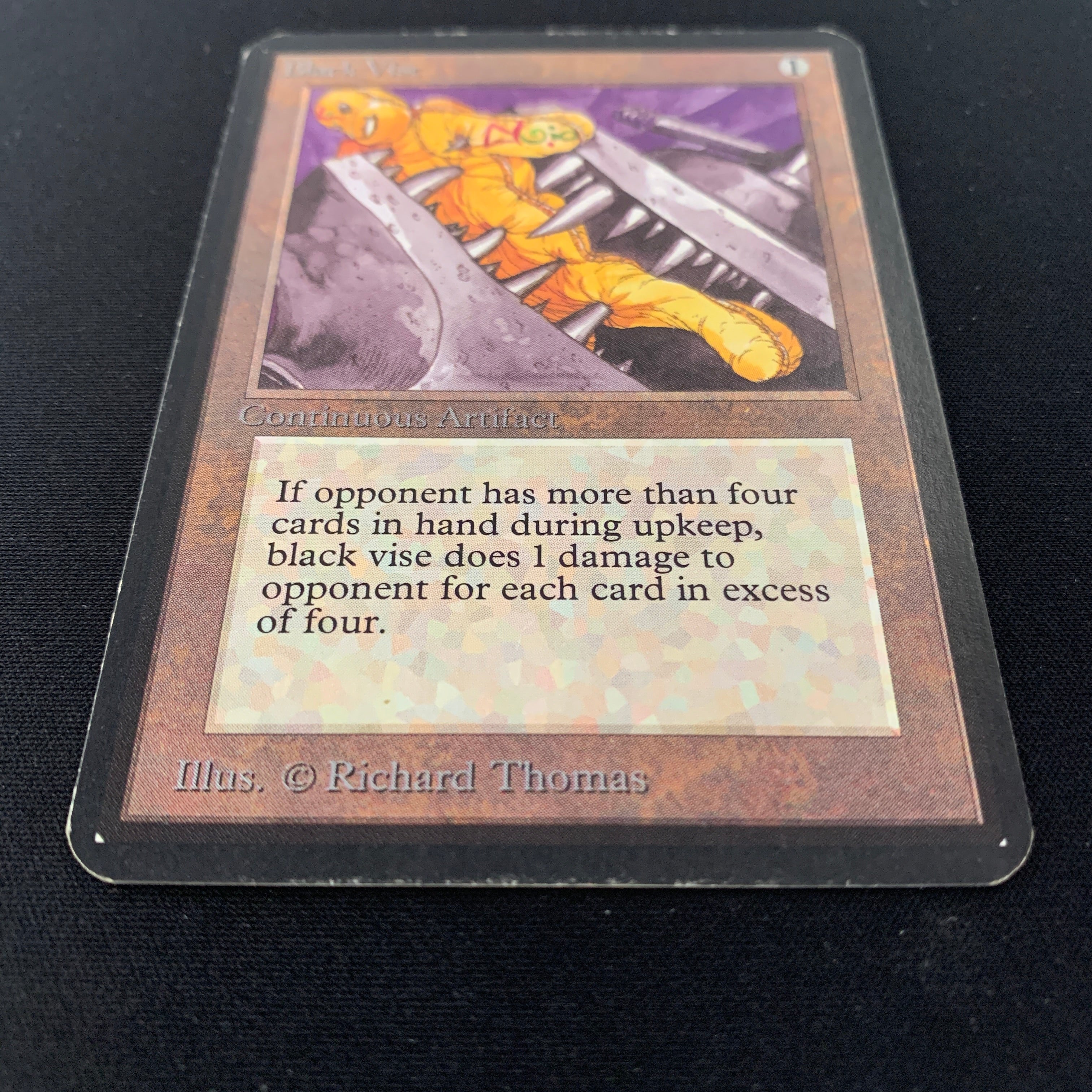 MTG Singles - Black Vise - Alpha - 