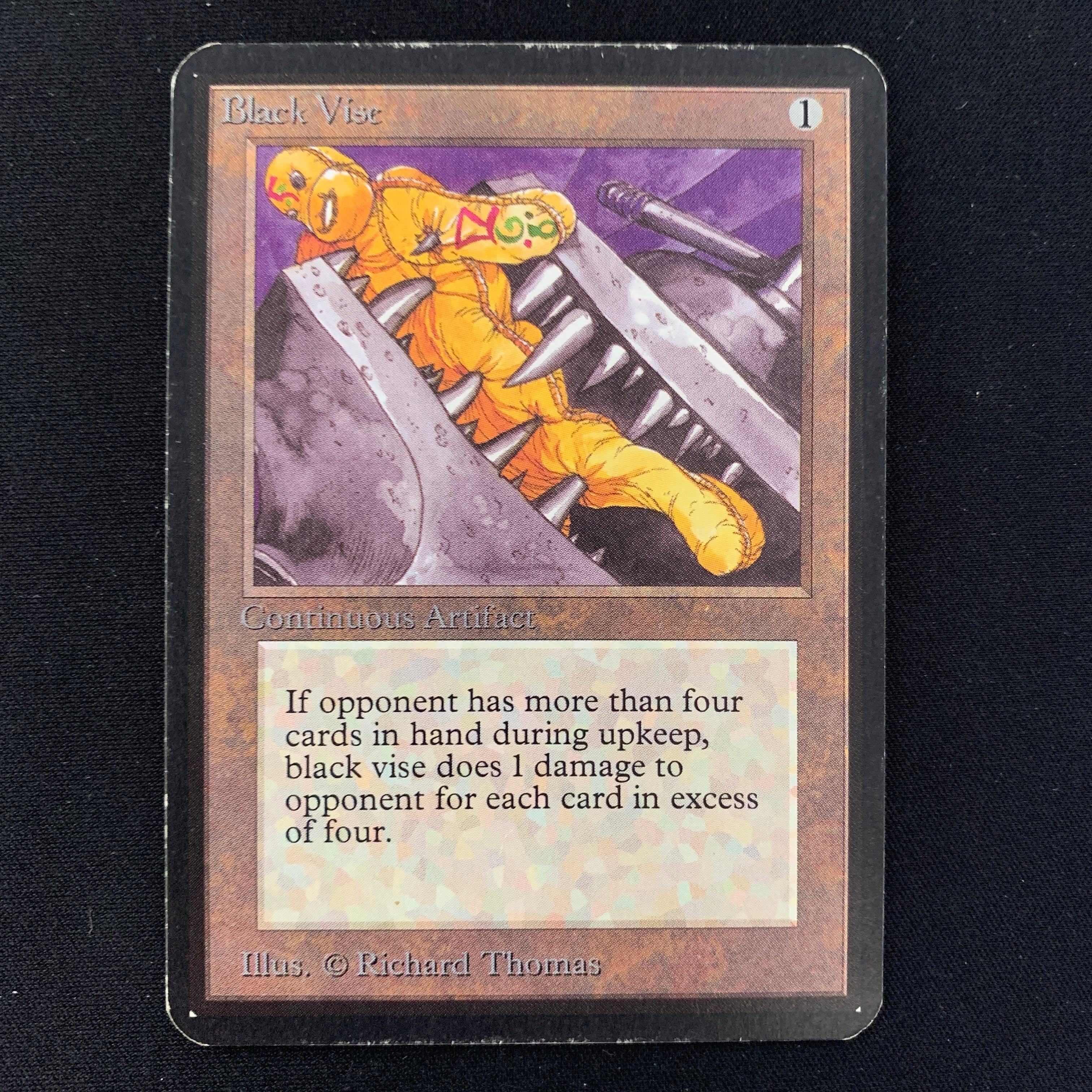 MTG Singles - Black Vise - Alpha - 