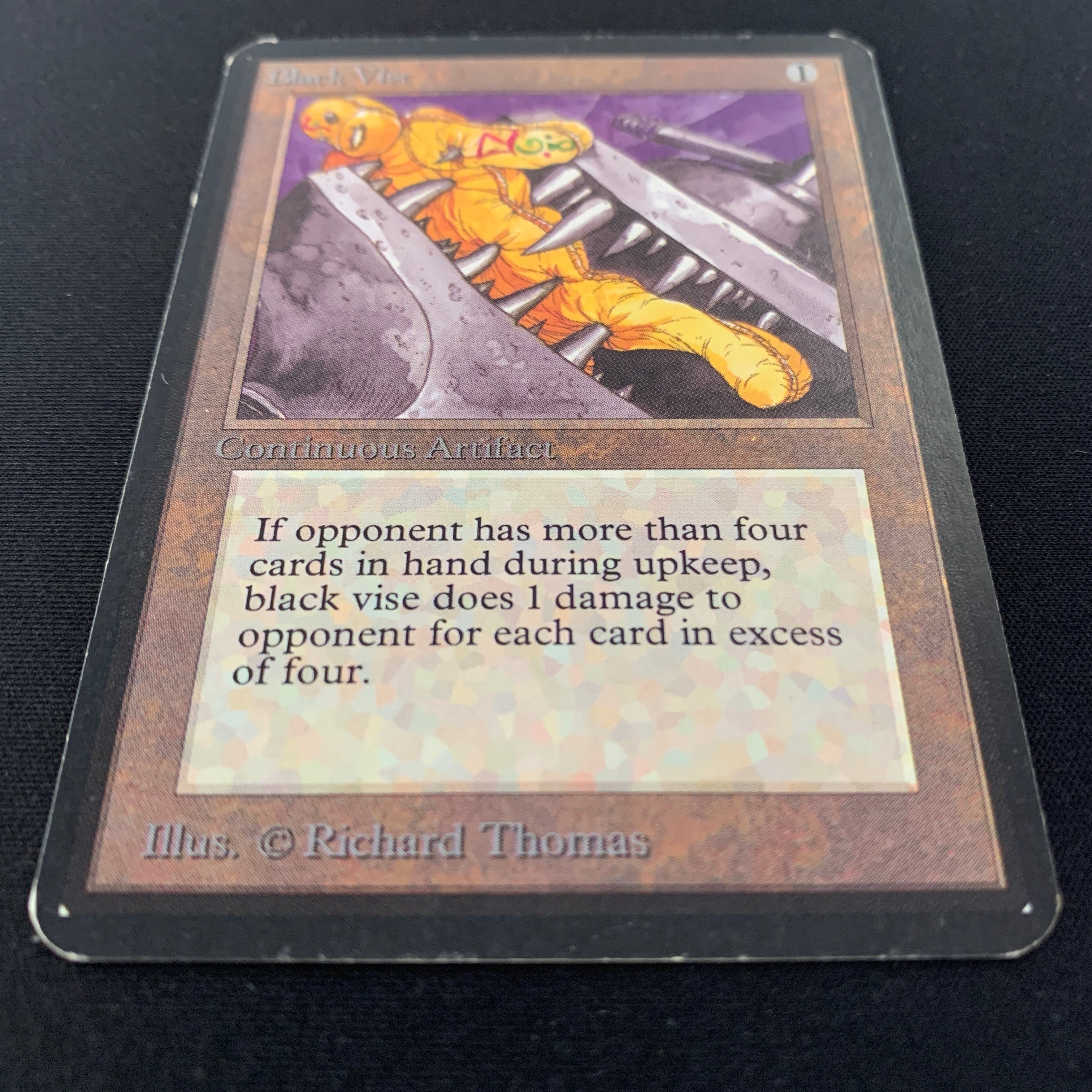MTG Singles - Black Vise - Alpha - 