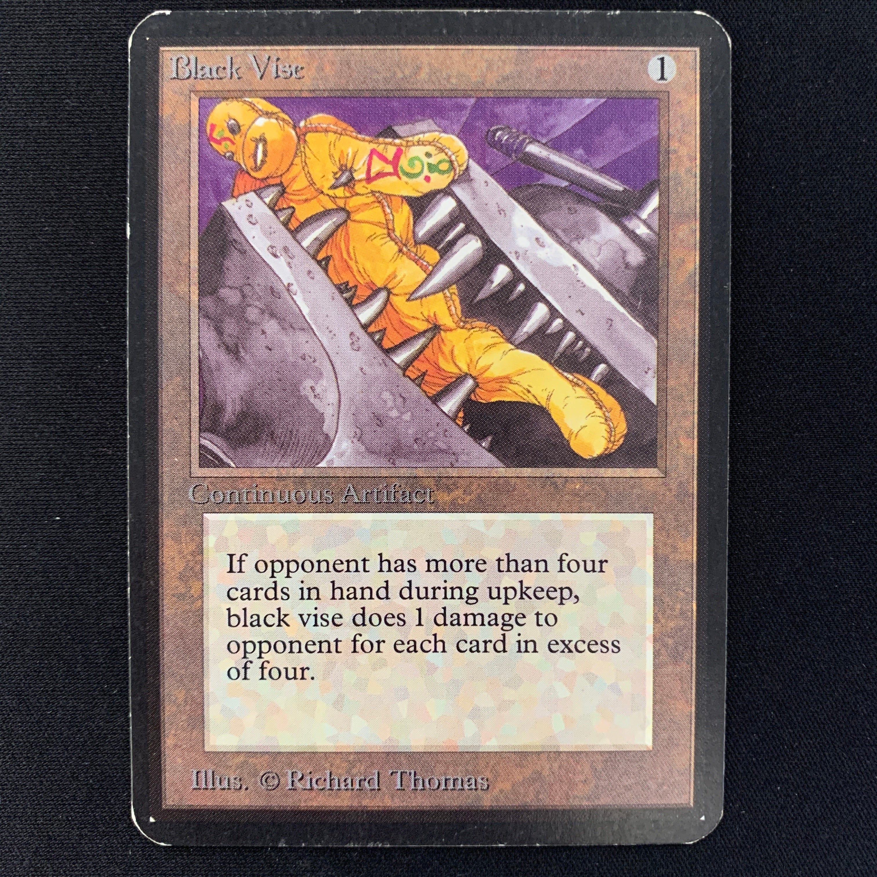 MTG Singles - Black Vise - Alpha - 
