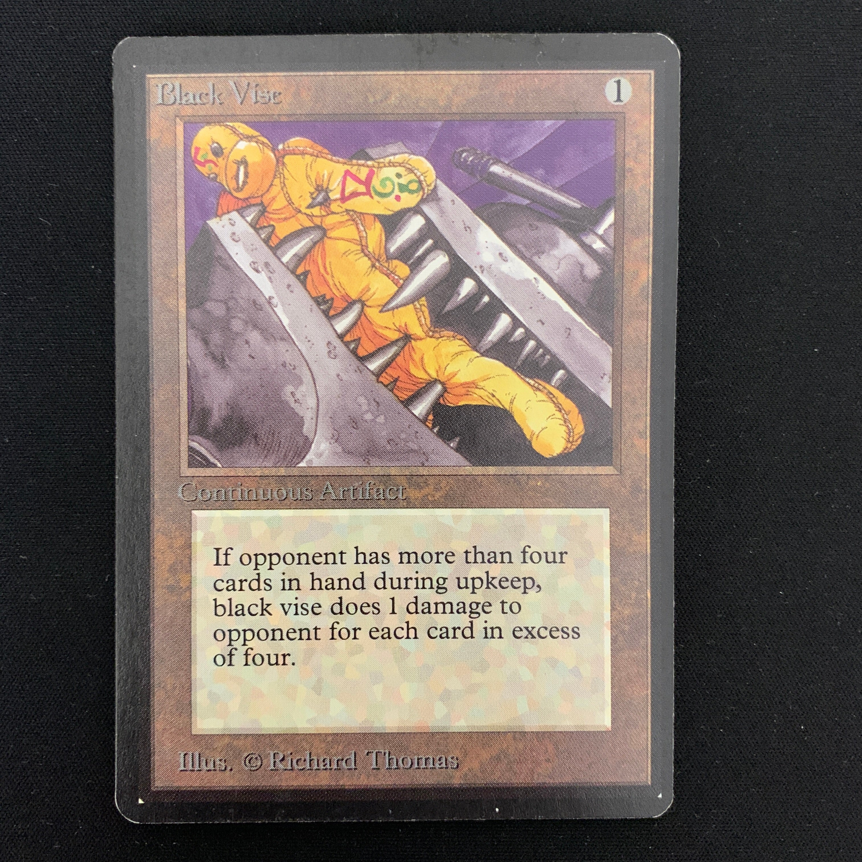 MTG Singles - Black Vise - Beta - 