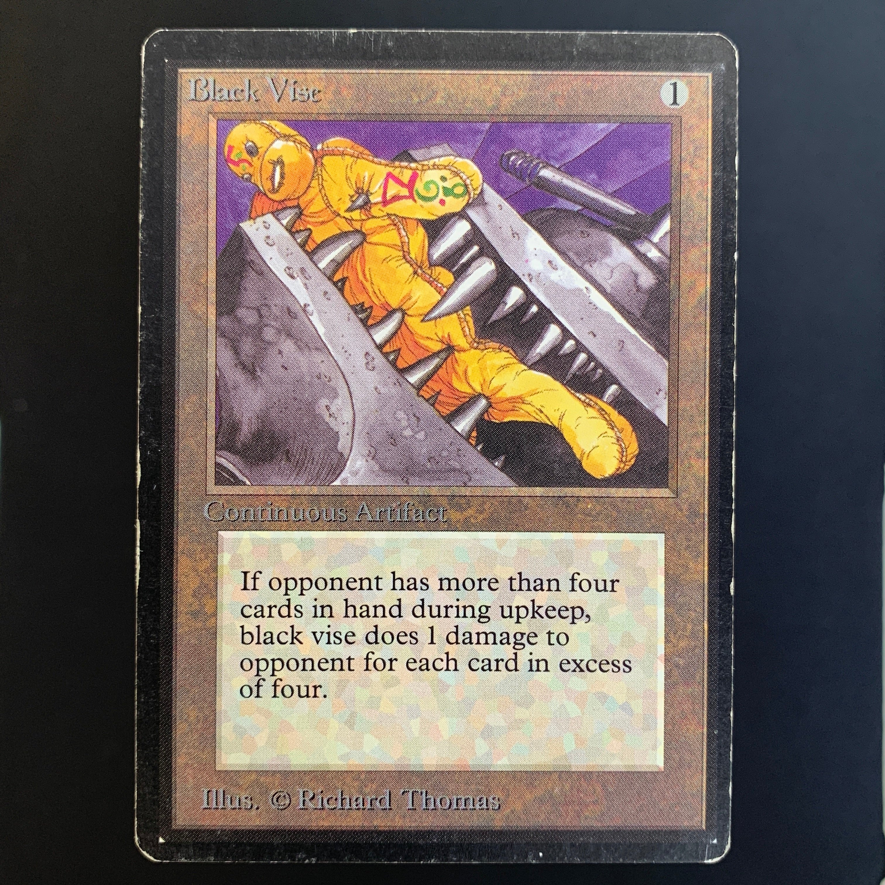 MTG Singles - Black Vise - Beta - 