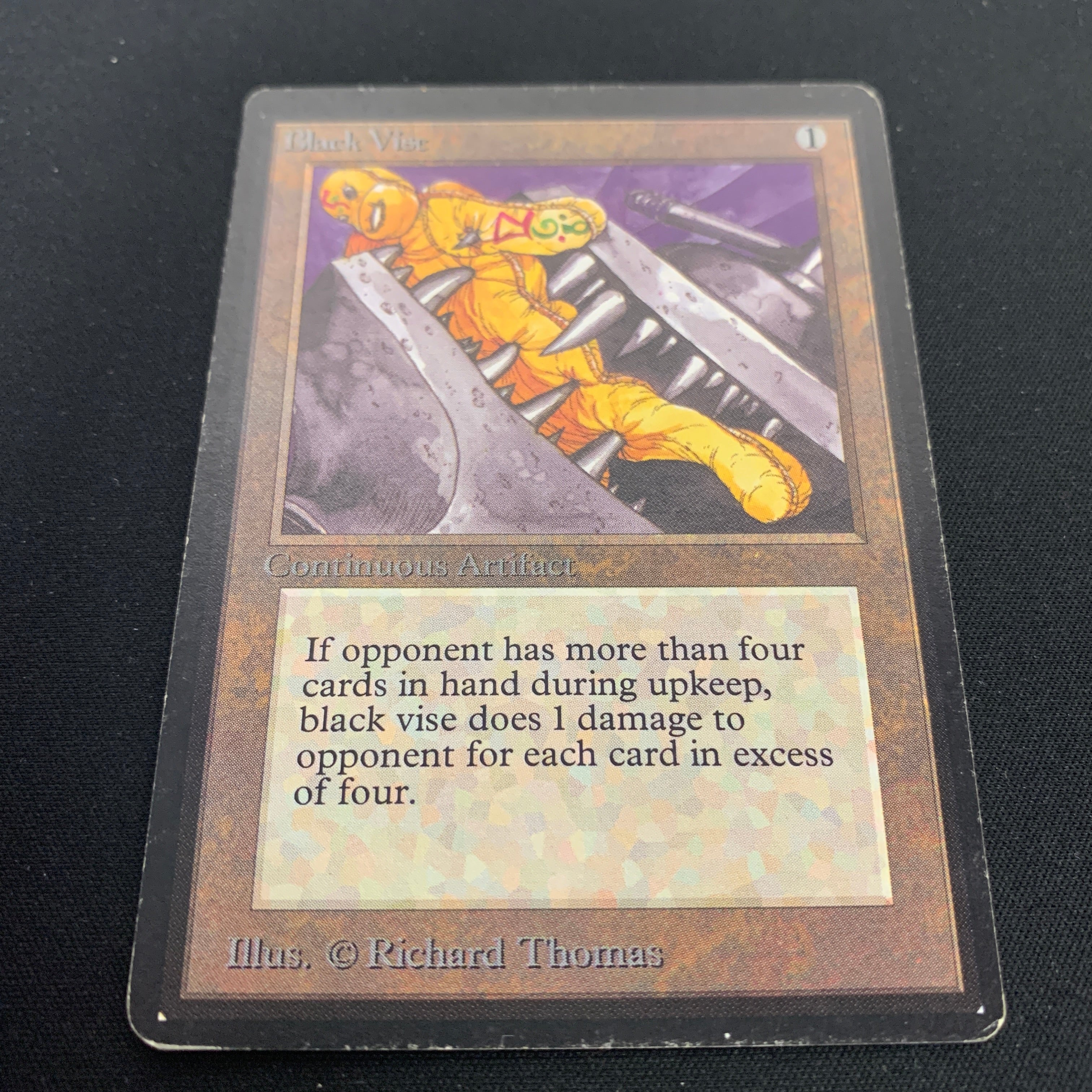 MTG Singles - Black Vise - Beta - 