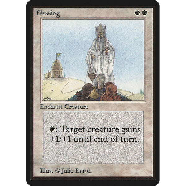 Magic the Gathering Blessing - Beta NM