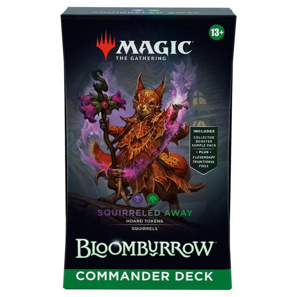 Magic the Gathering Bloomburrow Commander Deck Squirreled Away English