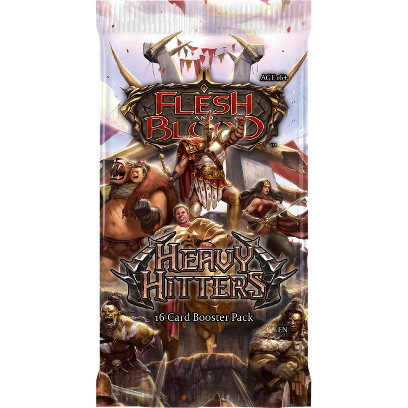 Flesh & Blood Booster Pack - Flesh and Blood - Heavy Hitters English