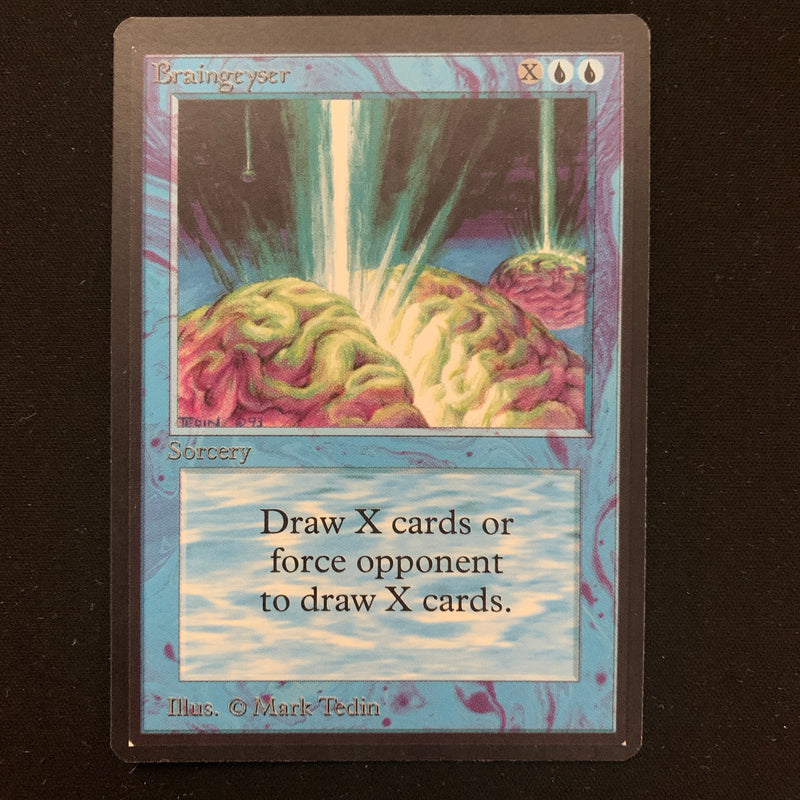 Magic the Gathering Braingeyser - Beta NM - 24709