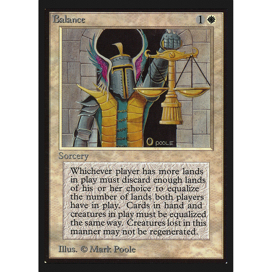 MTG Singles - Balance - Collectors' Edition - Regular