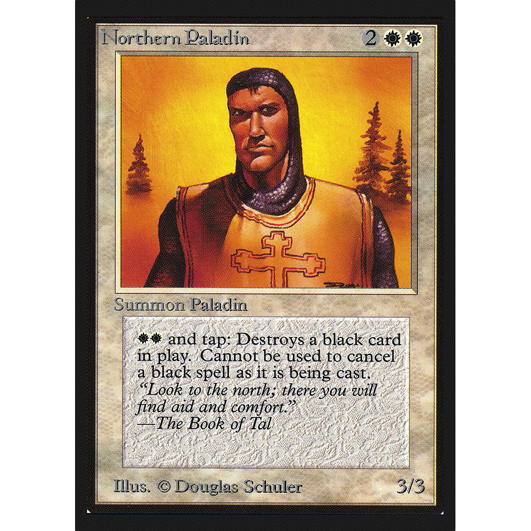 MTG Singles - Northern Paladin - Collectors' Edition - Regular
