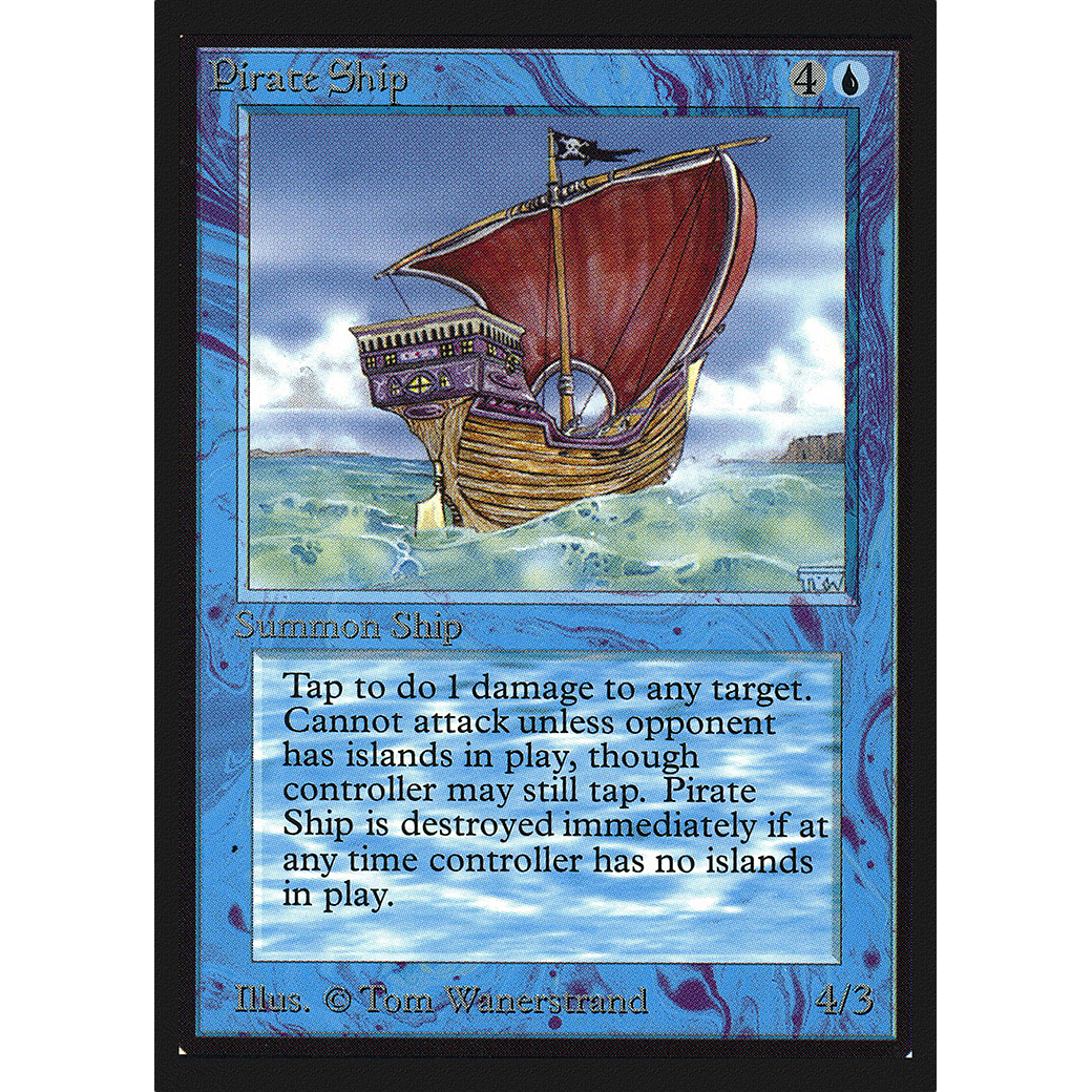 MTG Singles - Pirate Ship - Collectors' Edition - Regular