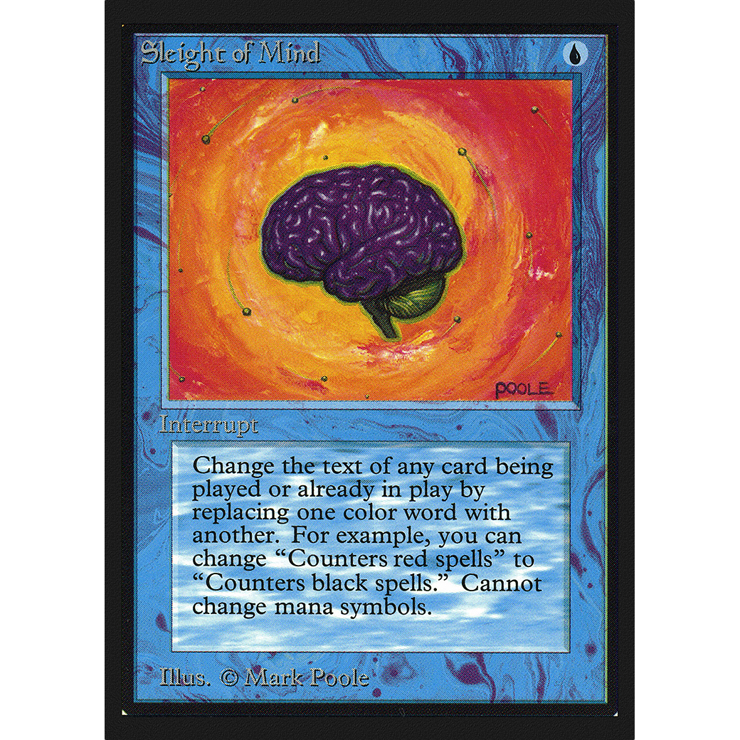 MTG Singles - Sleight of Mind - Collectors' Edition - Regular