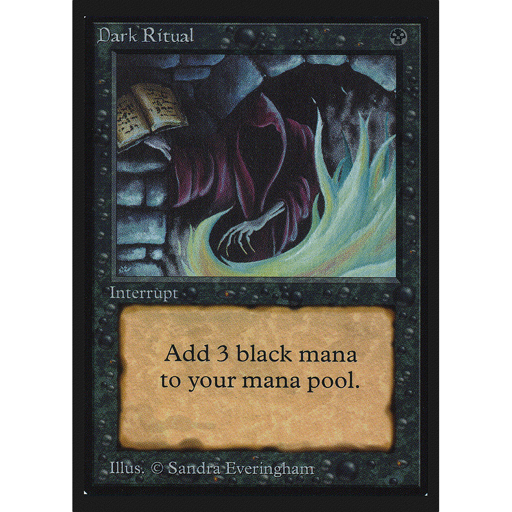 MTG Singles - Dark Ritual - Collectors' Edition - Regular