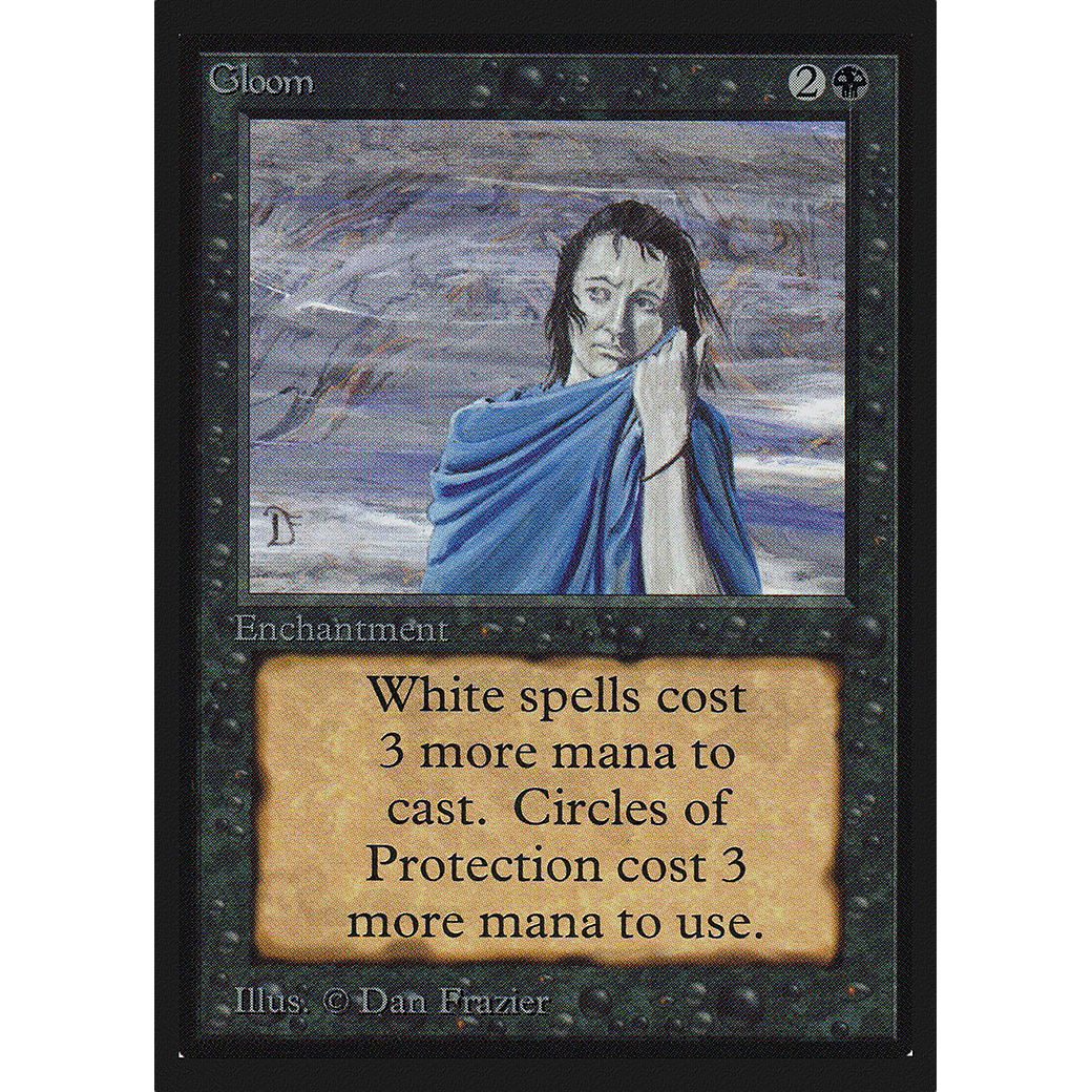 MTG Singles - Gloom - Collectors' Edition - Regular