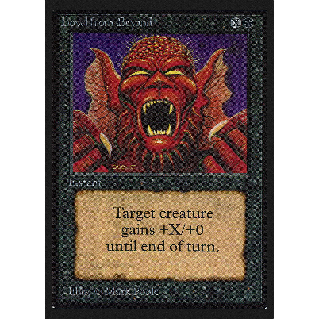 MTG Singles - Howl from Beyond - Collectors' Edition - Regular