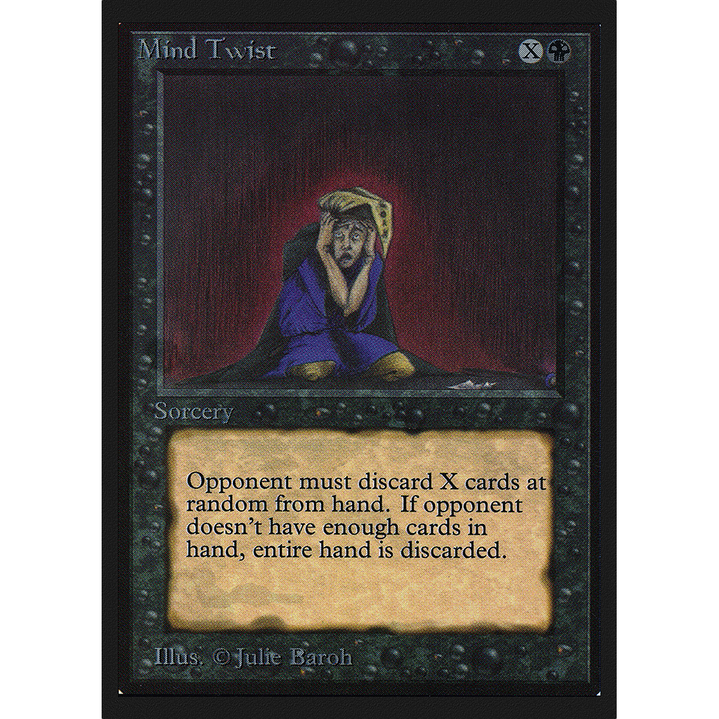 MTG Singles - Mind Twist - Collectors' Edition - Regular