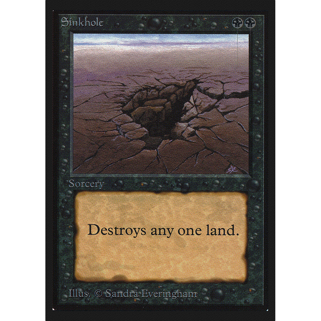 MTG Singles - Sinkhole - Collectors' Edition - Regular