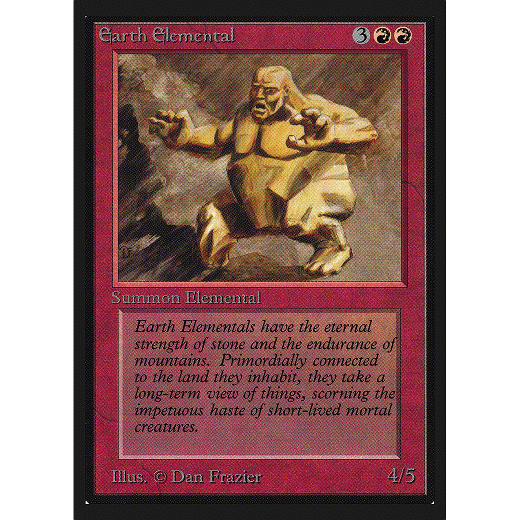 MTG Singles - Earth Elemental - Collectors' Edition - Regular
