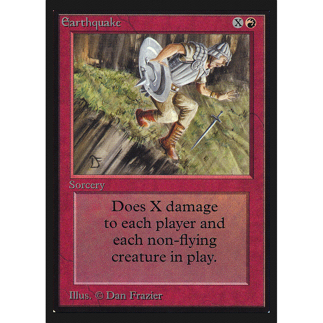 MTG Singles - Earthquake - Collectors' Edition - Regular