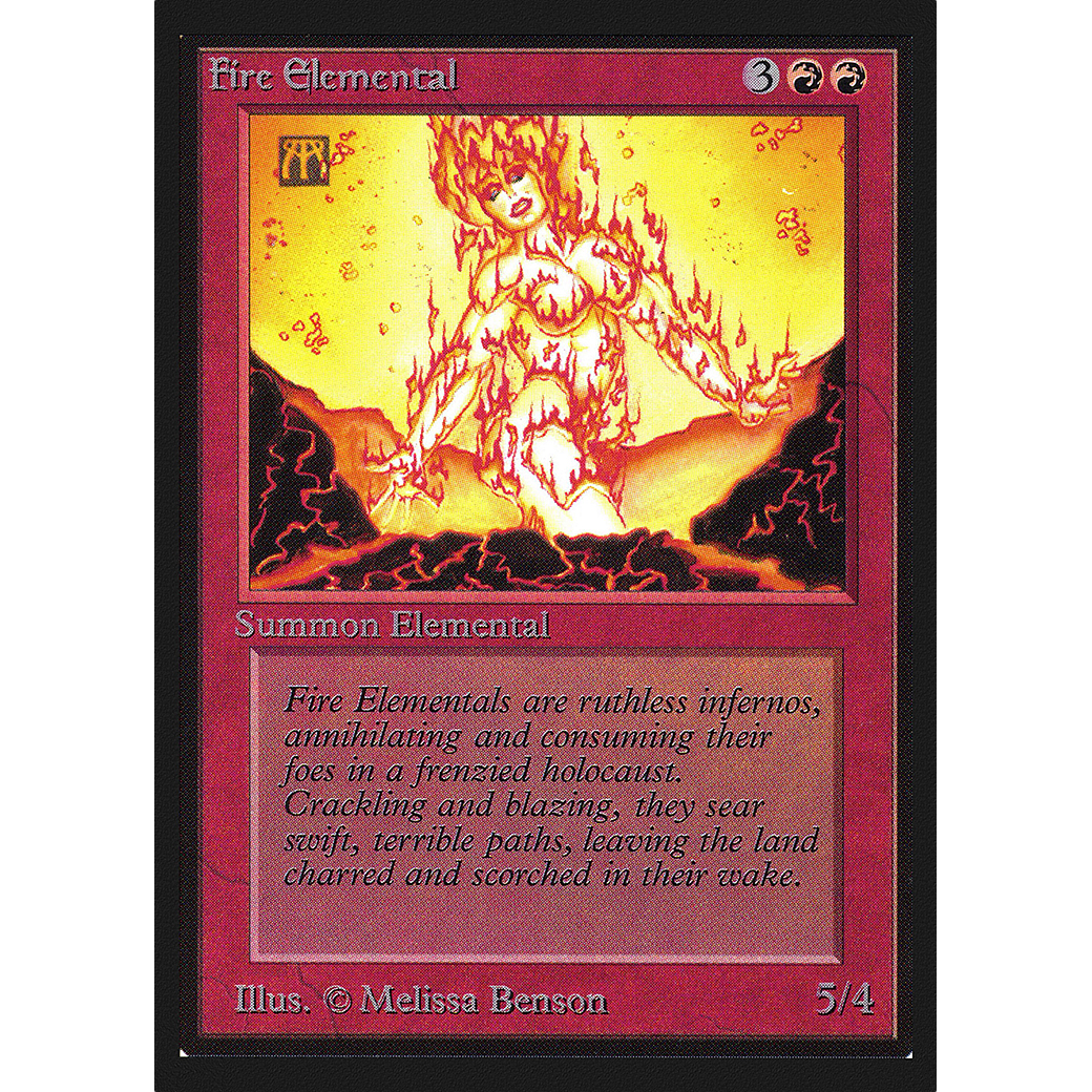 MTG Singles - Fire Elemental - Collectors' Edition - Regular