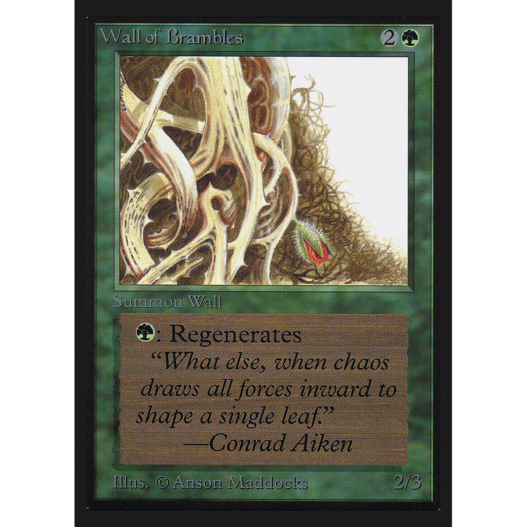 MTG Singles - Wall of Brambles - Collectors' Edition - Regular