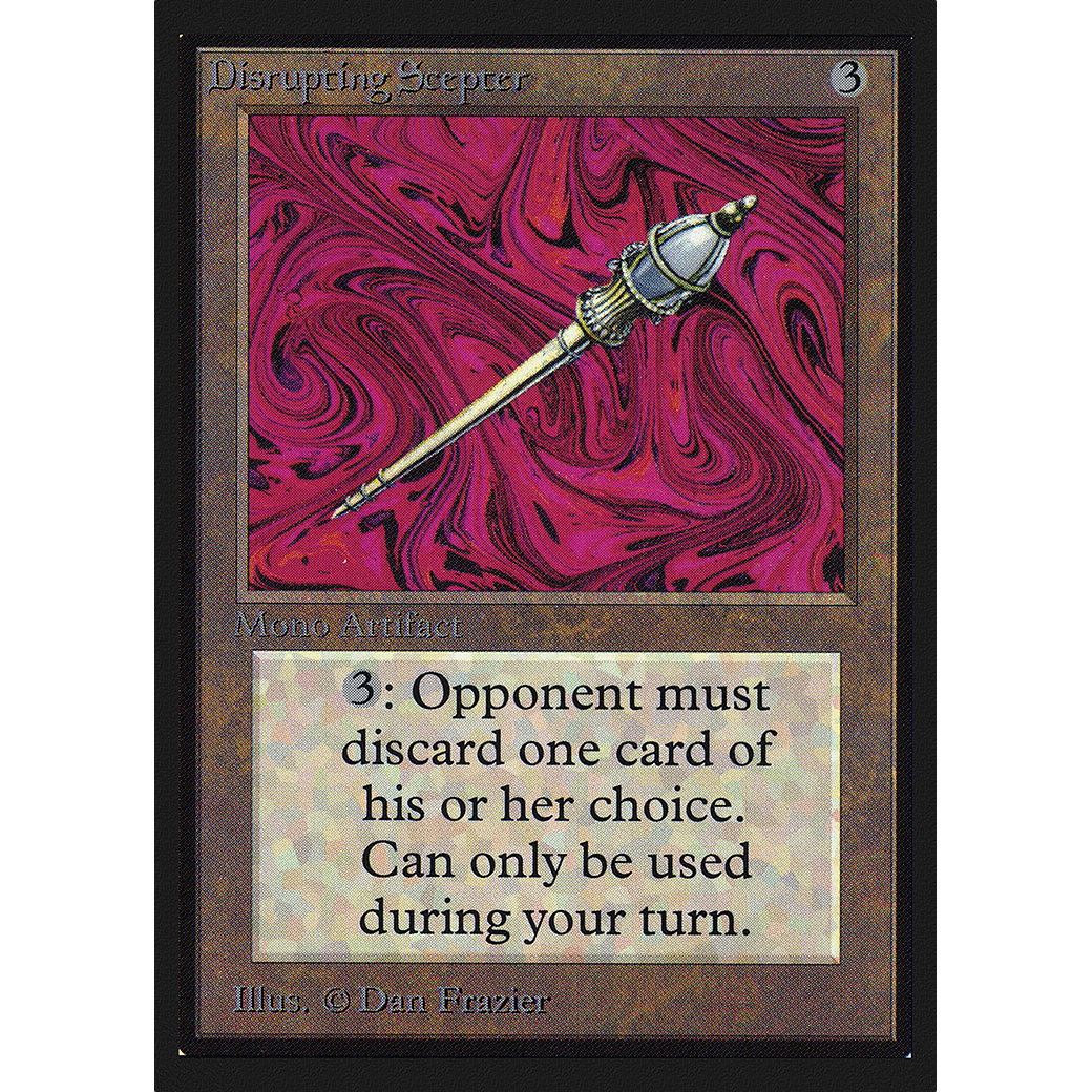 MTG Singles - Disrupting Scepter - Collectors' Edition - Regular