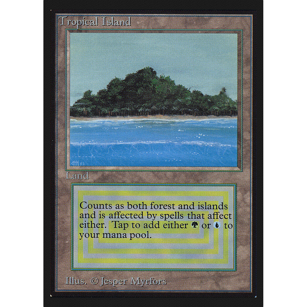 MTG Singles - Tropical Island - Collectors' Edition - 