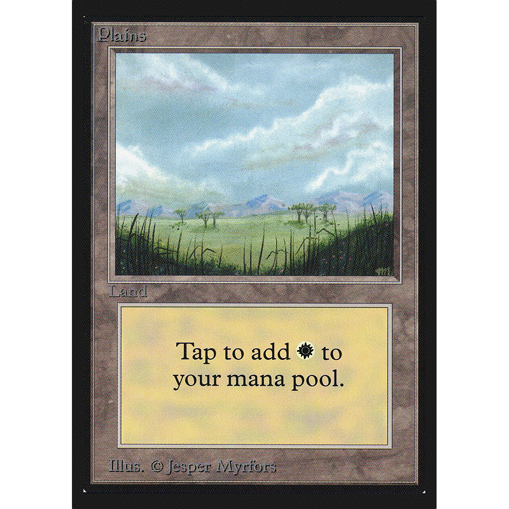 MTG Singles - Plains (V.2) - Collectors' Edition - Regular