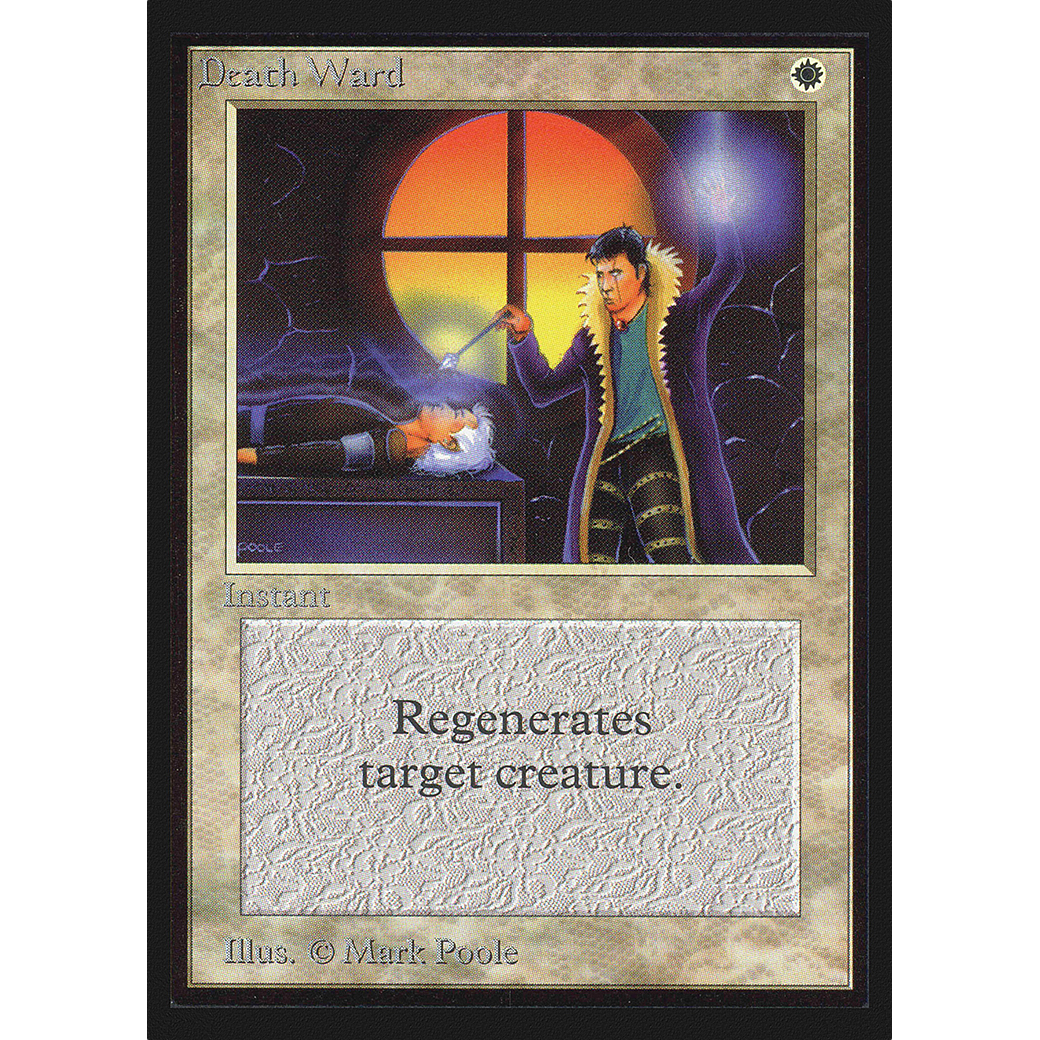MTG Singles - Death Ward - International Edition - Regular
