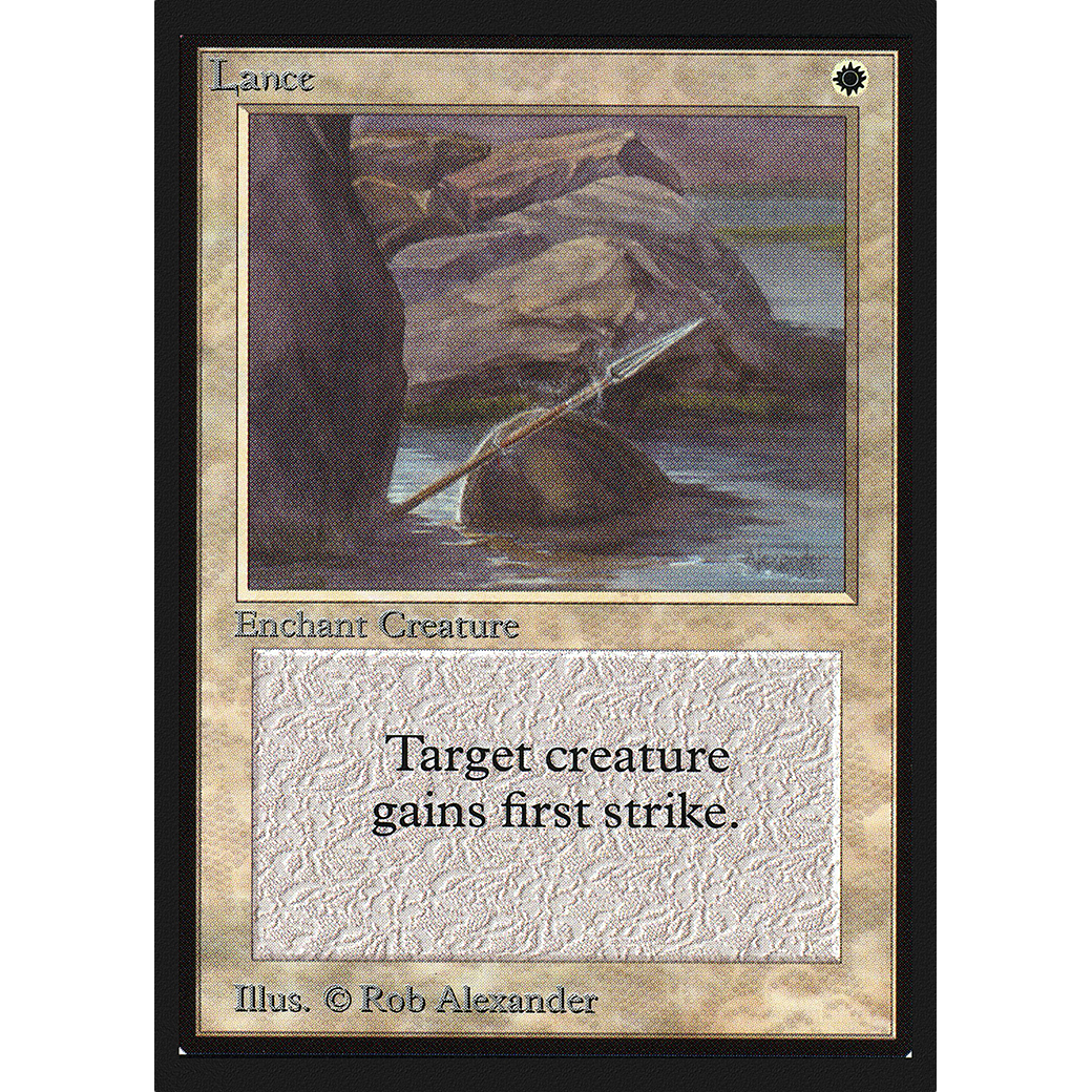 MTG Singles - Lance - International Edition - Regular