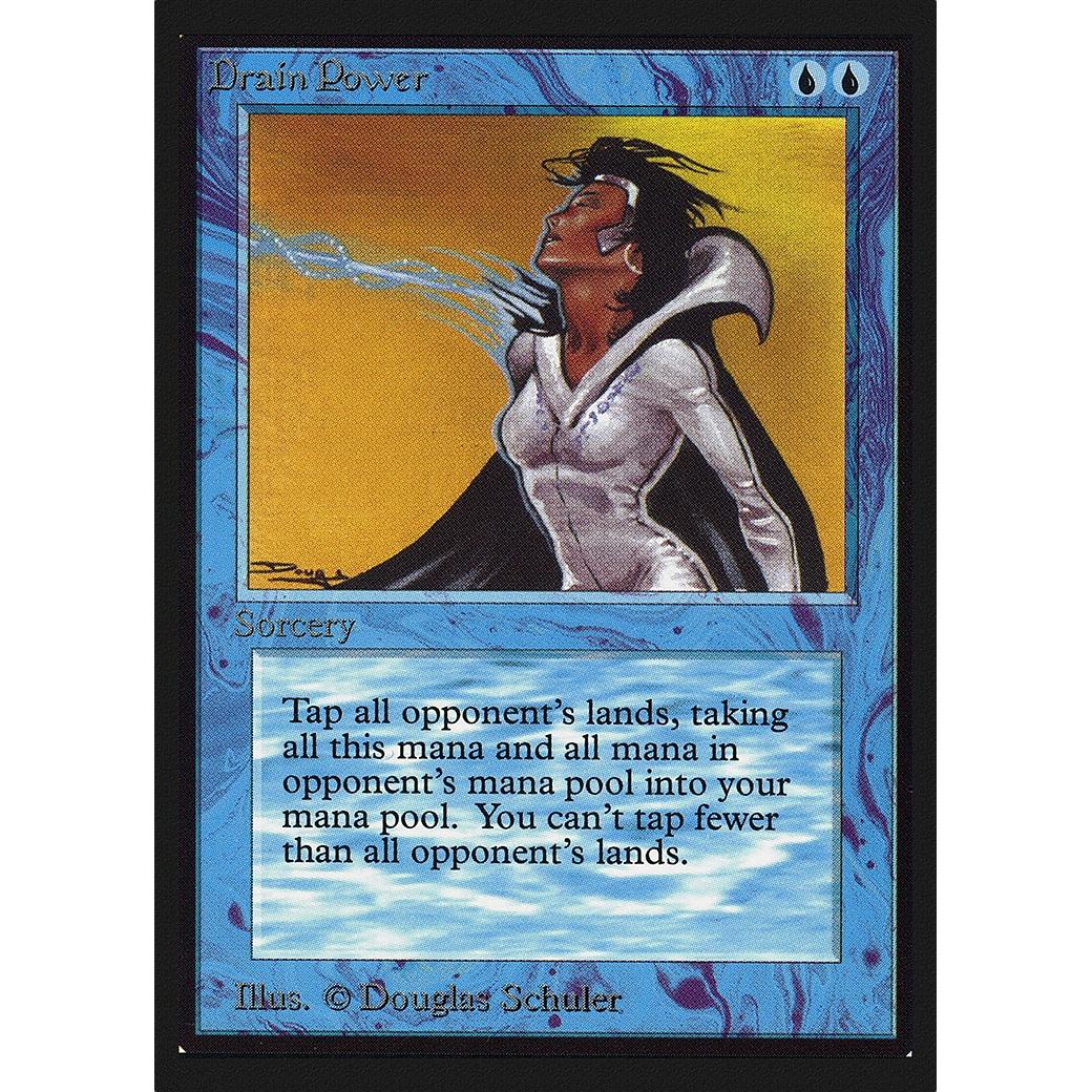 MTG Singles - Drain Power - International Edition - Regular