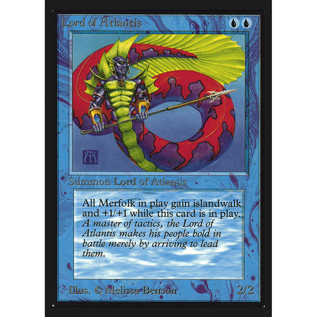 MTG Singles - Lord of Atlantis - International Edition - Regular