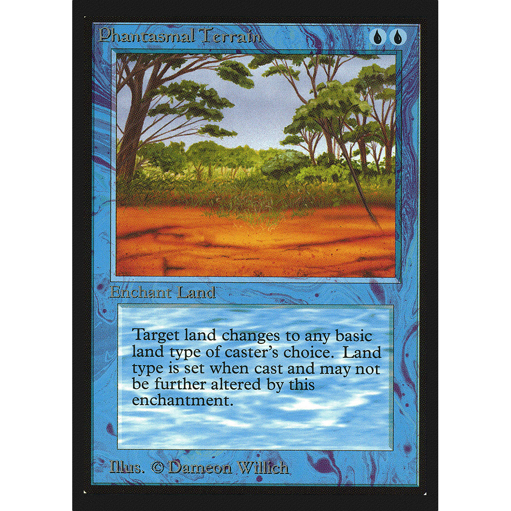 MTG Singles - Phantasmal Terrain - International Edition - Regular